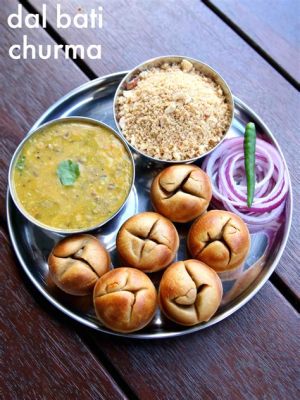  Dal Baati Churma: Ein himmlisches vegetarisches Gericht voller Gewürze und Texturen!